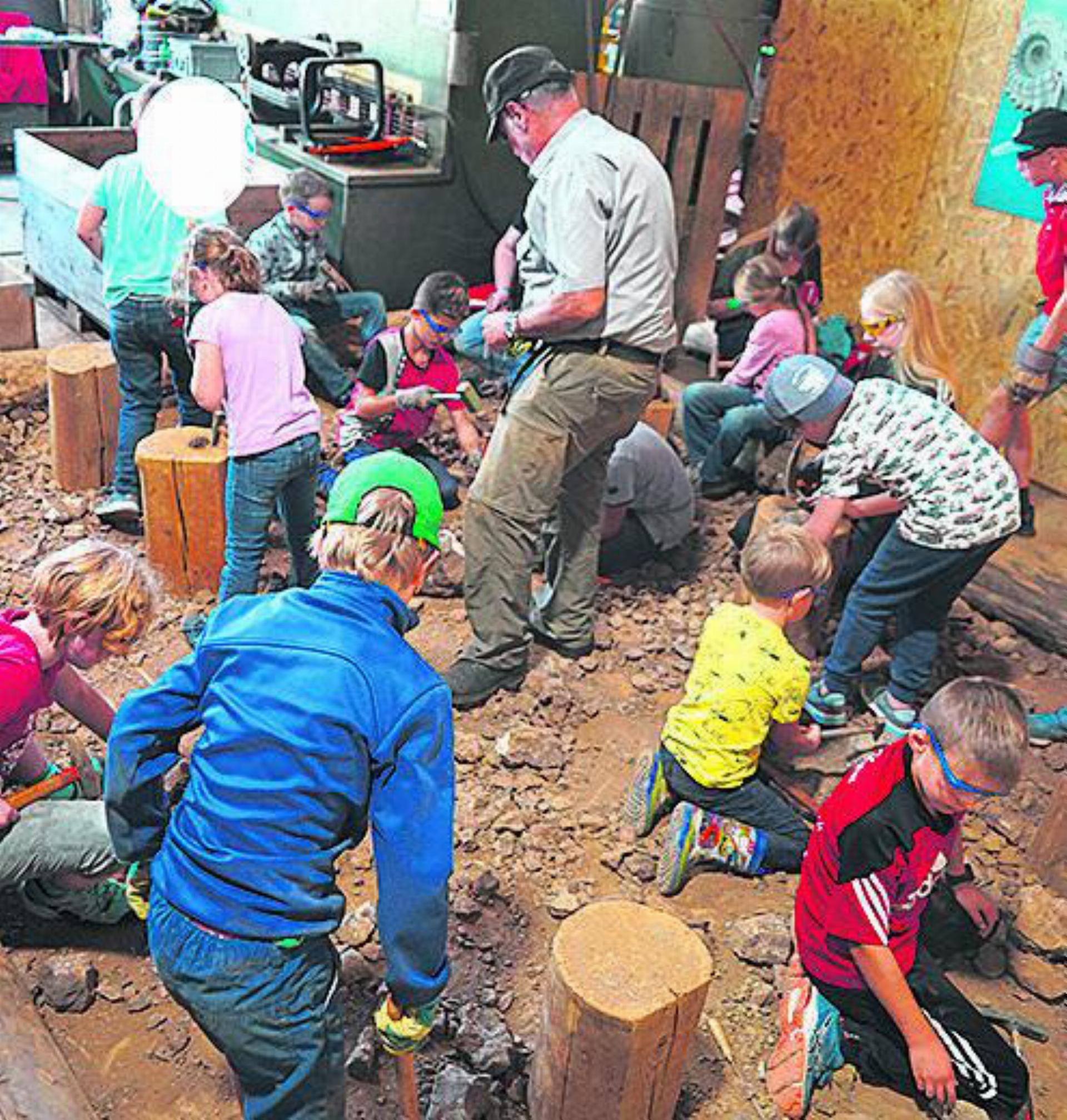 Familientag im Bergwerk