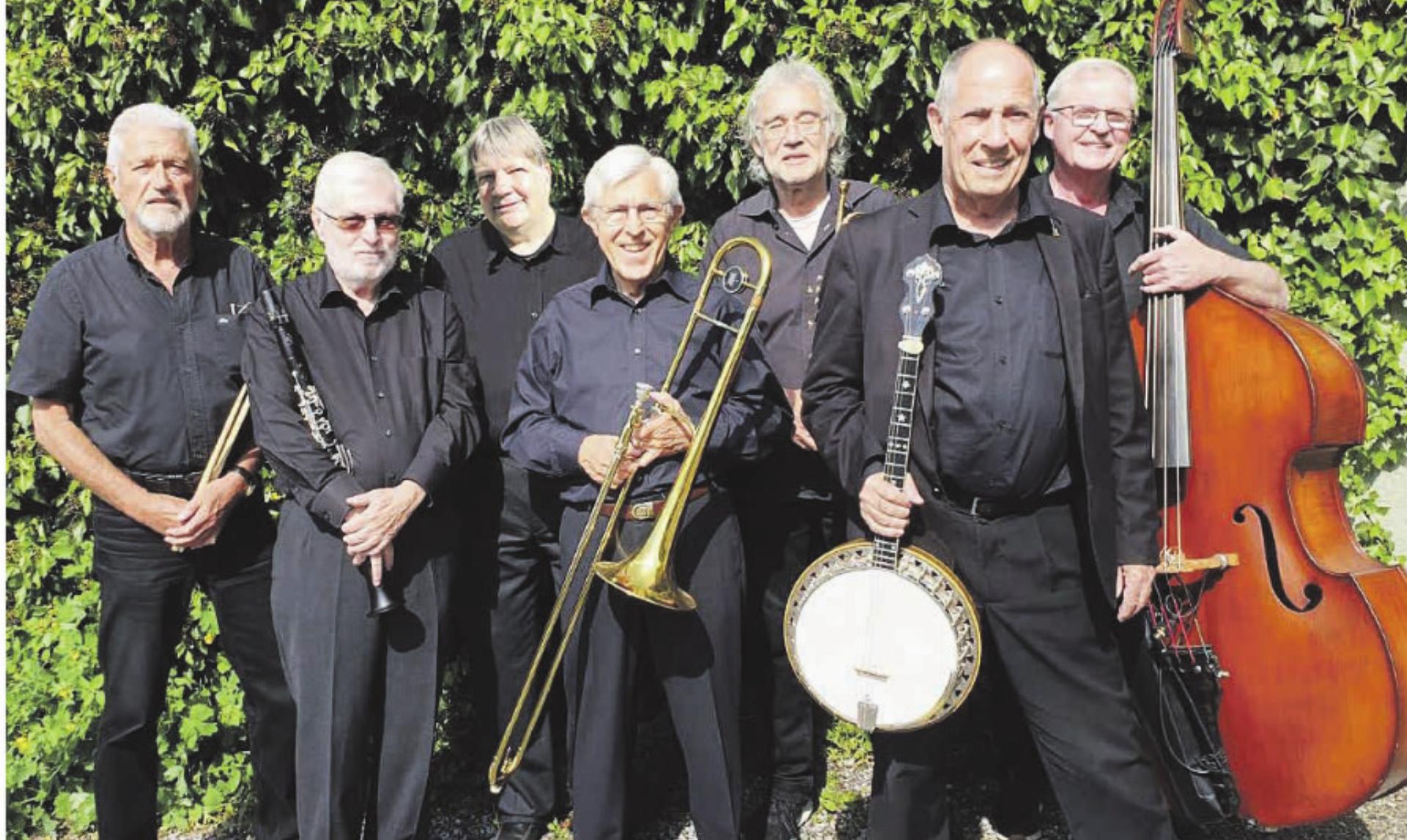 Wolverines Jazz Band spielt in Stein - Das Bild wird blockiert. – Möglicherweise durch einen aktiven Adblocker.