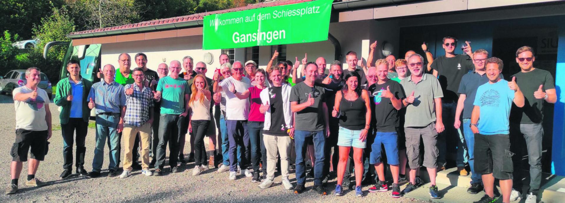 Die Mitarbeiter der SIUS AG aus Effretikon genossen den Ausflug nach Gansingen. Foto: zVg