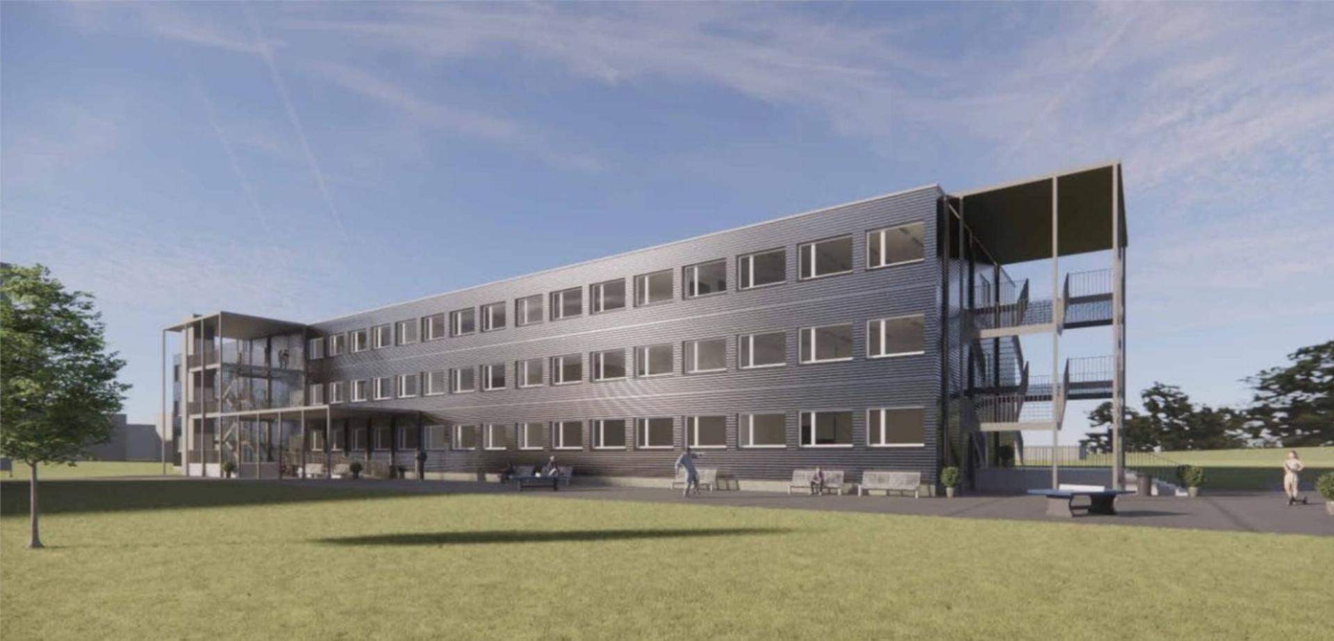 Neue Kantonsschule in Stein: Bald erfolgt der Baustart für die Übergangslösung