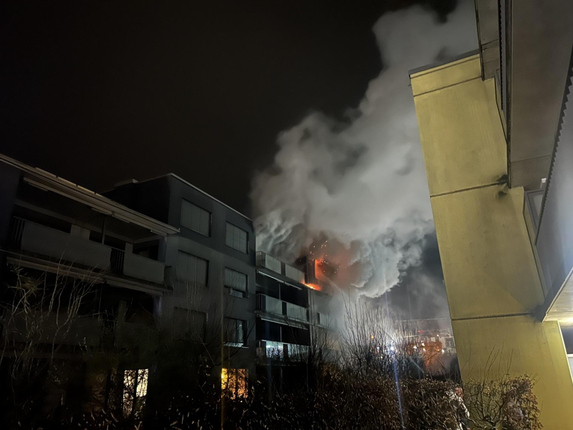 Wohnung in Laufenburg durch Brand verwüstet