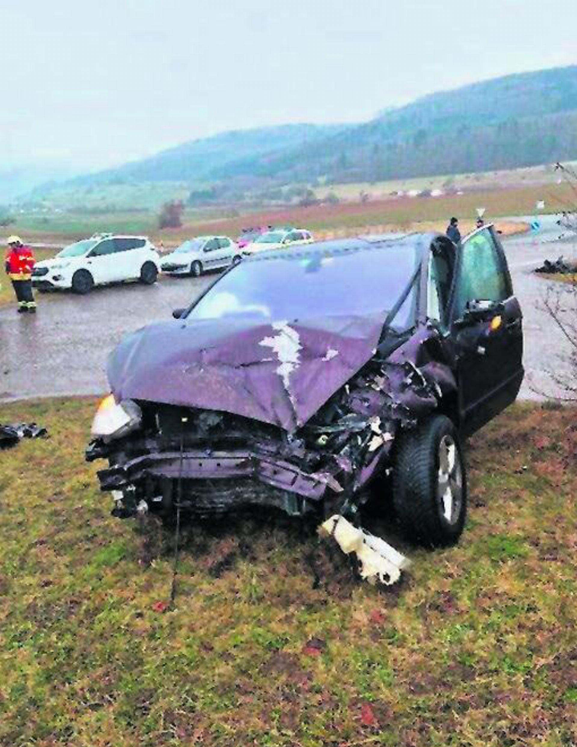 Unfall auf der Landstrasse