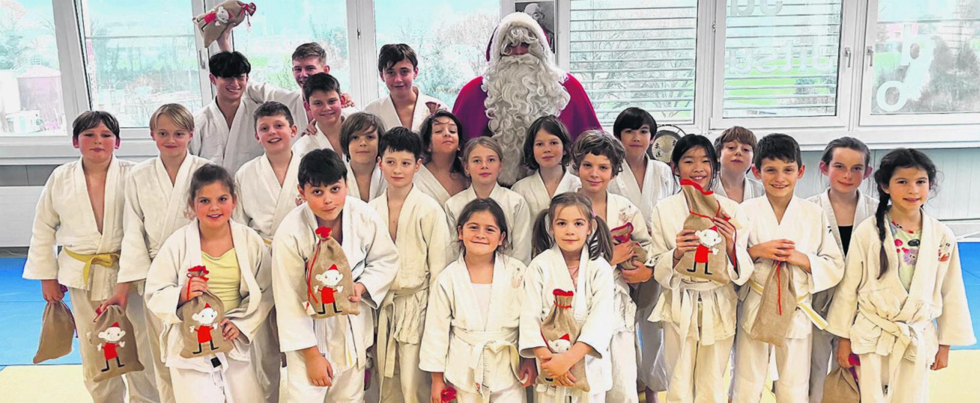 Der Samichlaus auf der Judo-Matte