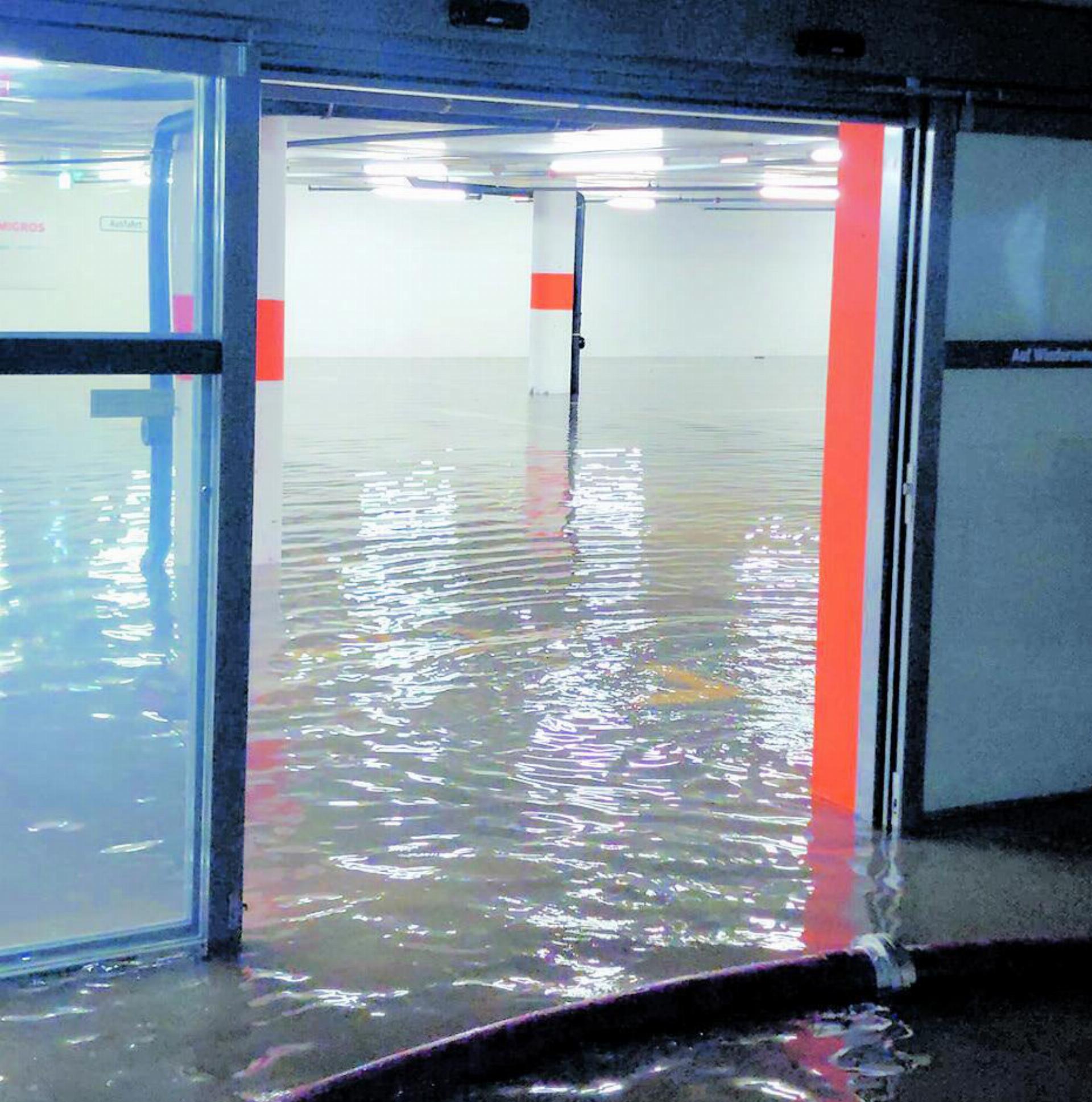 Hochwasser im Untergrund