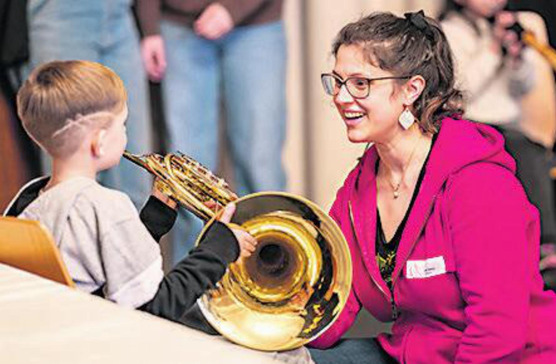 Das Erlebnis Musik hat erneut bewiesen, wie wertvoll und bereichernd musikalische Erfahrungen für Kinder sind. Foto: zVg