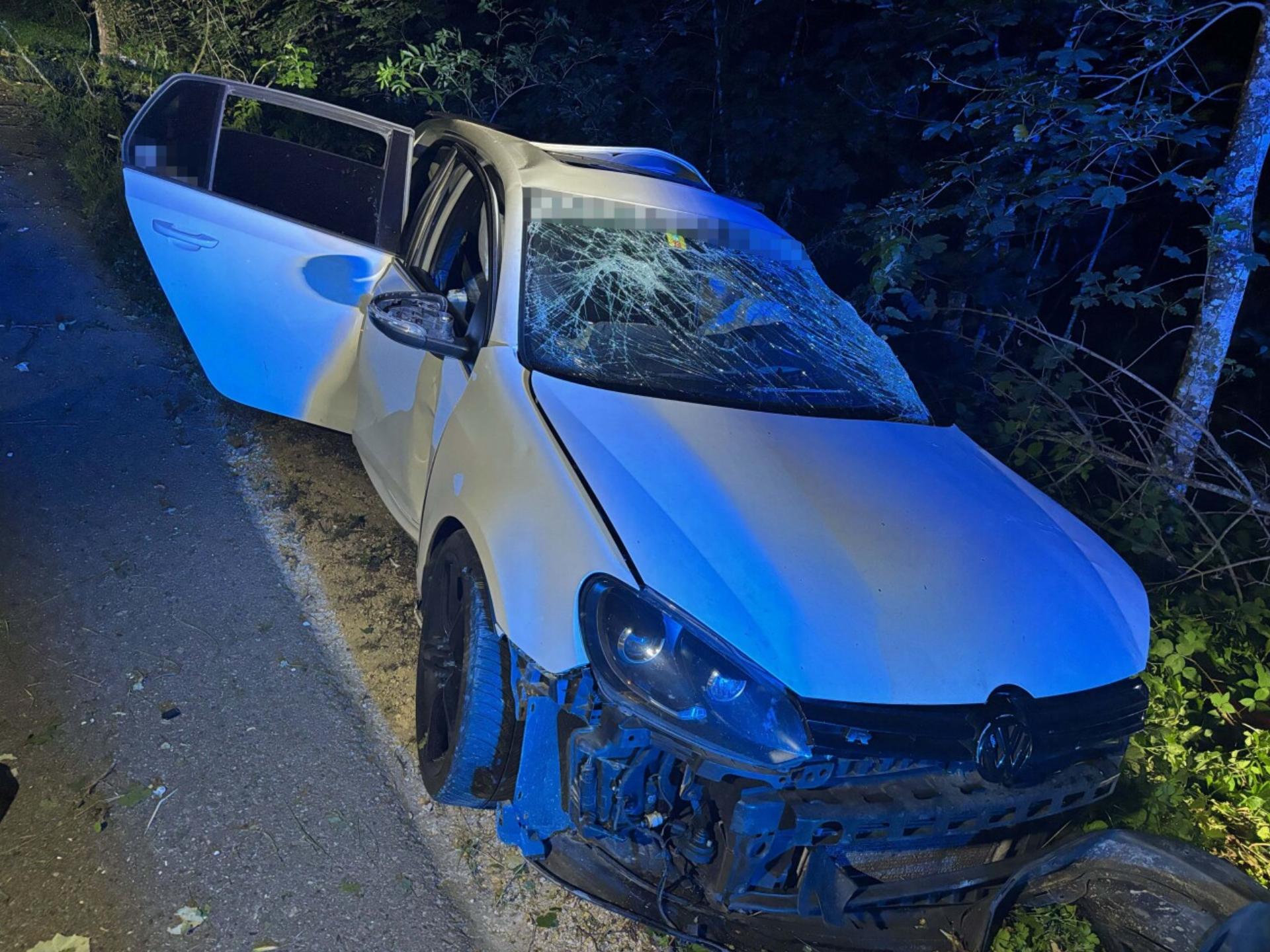 Schwerer Unfall bei Fahrt über Sonnenberg