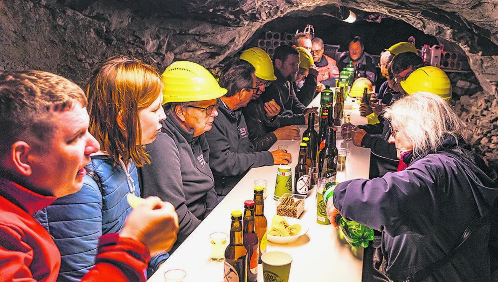 Besuch im Kohlebergwerk