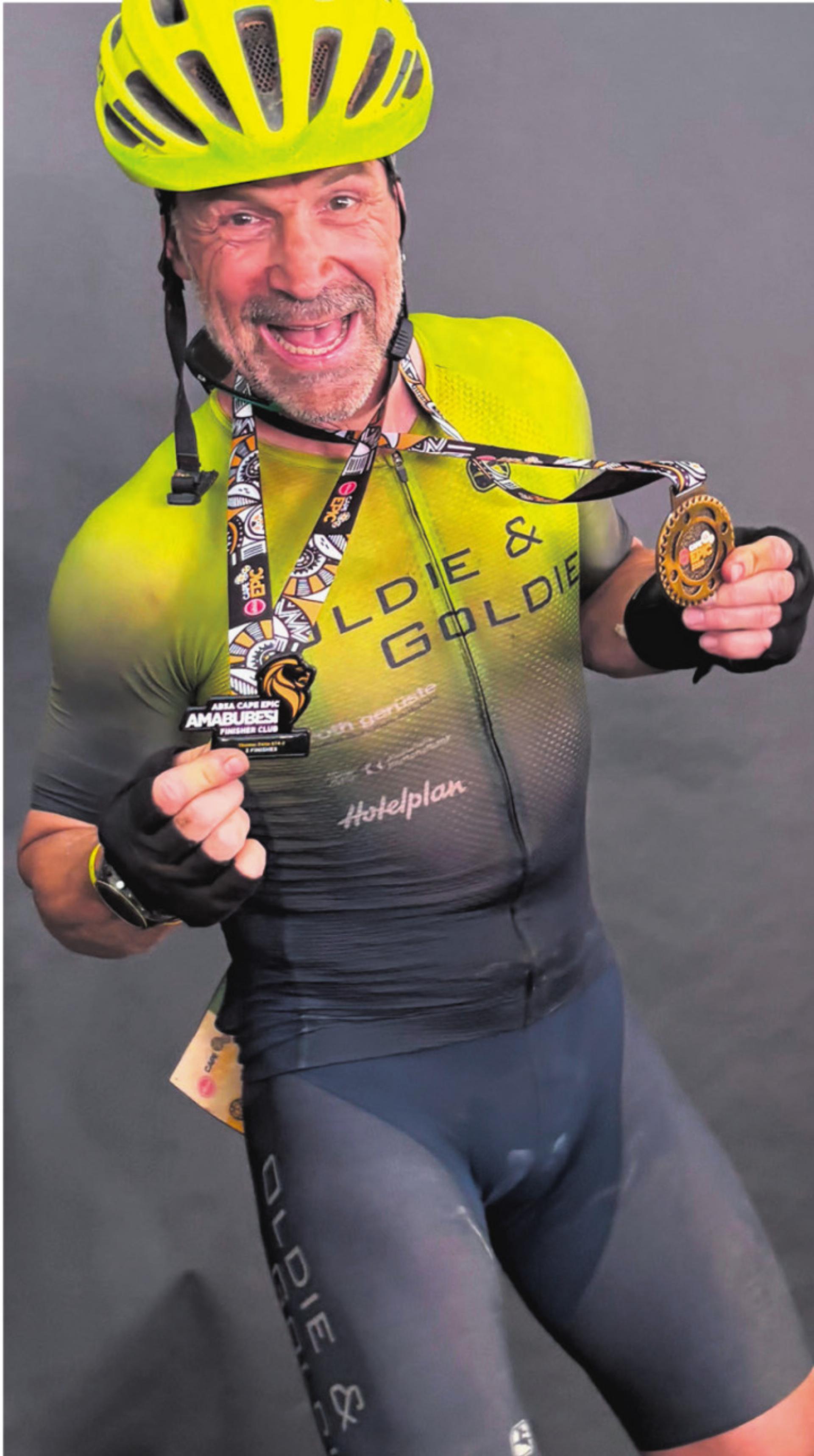 «Froh, dass ich es ins Ziel geschafft habe» - Das Bild wird blockiert. – Möglicherweise durch einen aktiven Adblocker.