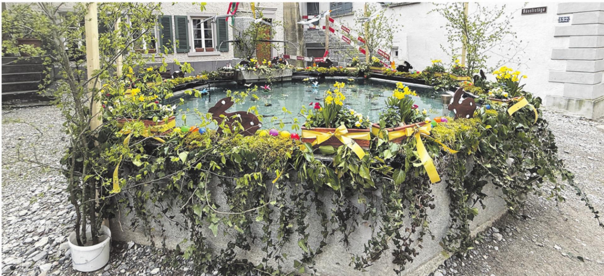 Wenn Brunnen den Frühling tragen - Das Bild wird blockiert. – Möglicherweise durch einen aktiven Adblocker.