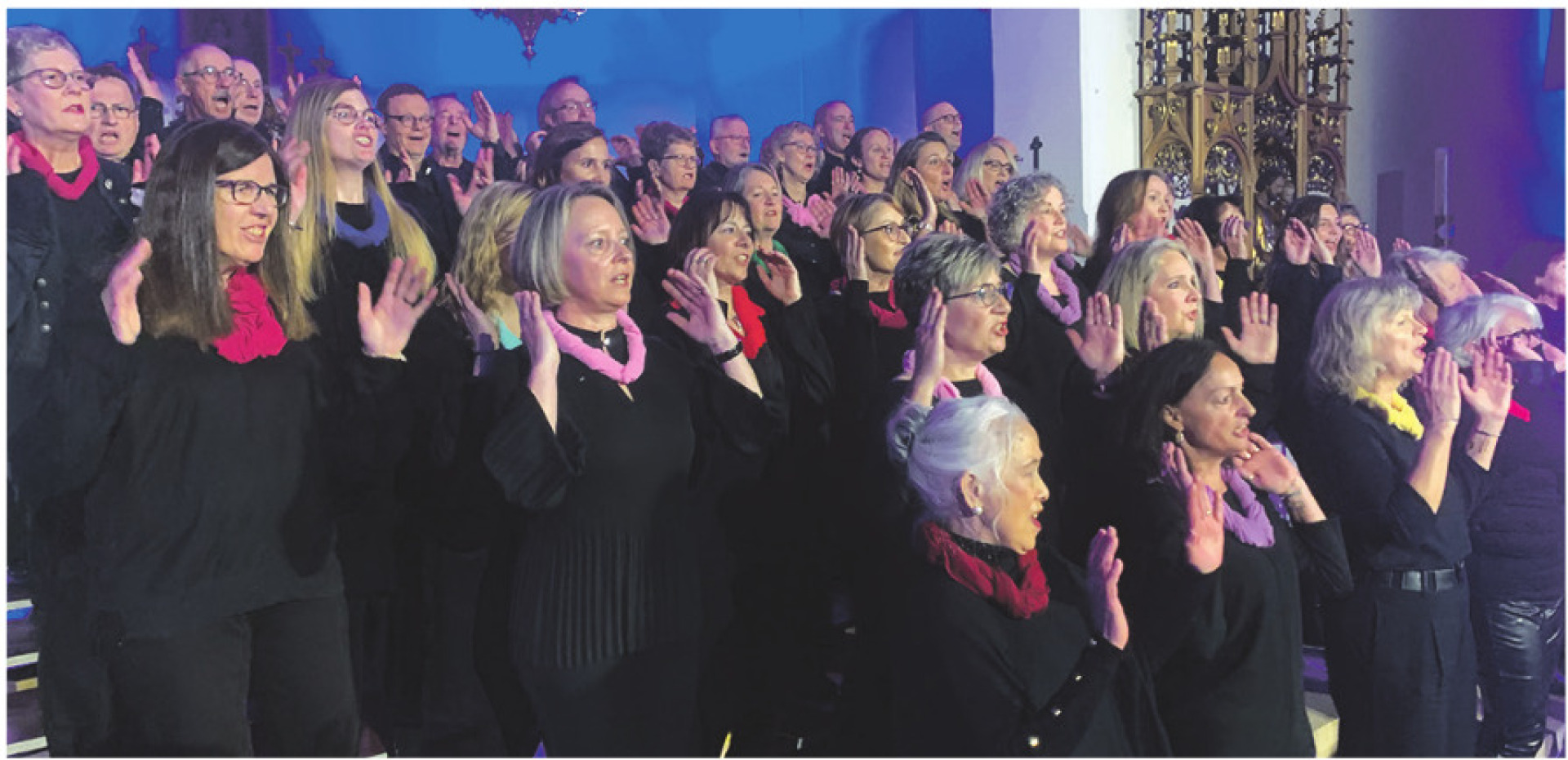 Es knisterte gewaltig beim Gospelchor-Konzert in Kaiseraugst