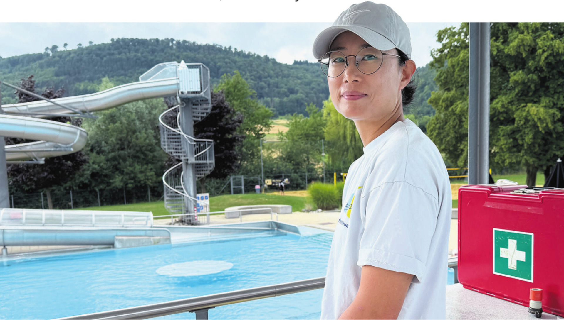Einst in Südkoreas Marine, wacht Miyeon Cho heute über Badi-Gäste
