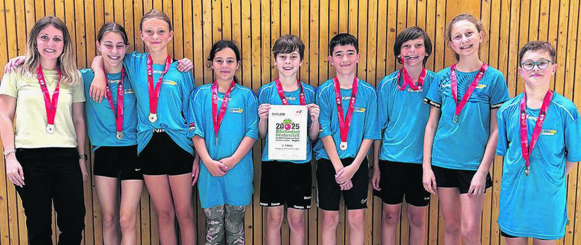 VIER STEINER TEAMS AN DER REGIONALEN SCHULHANDBALLMEISTERSCHAFT