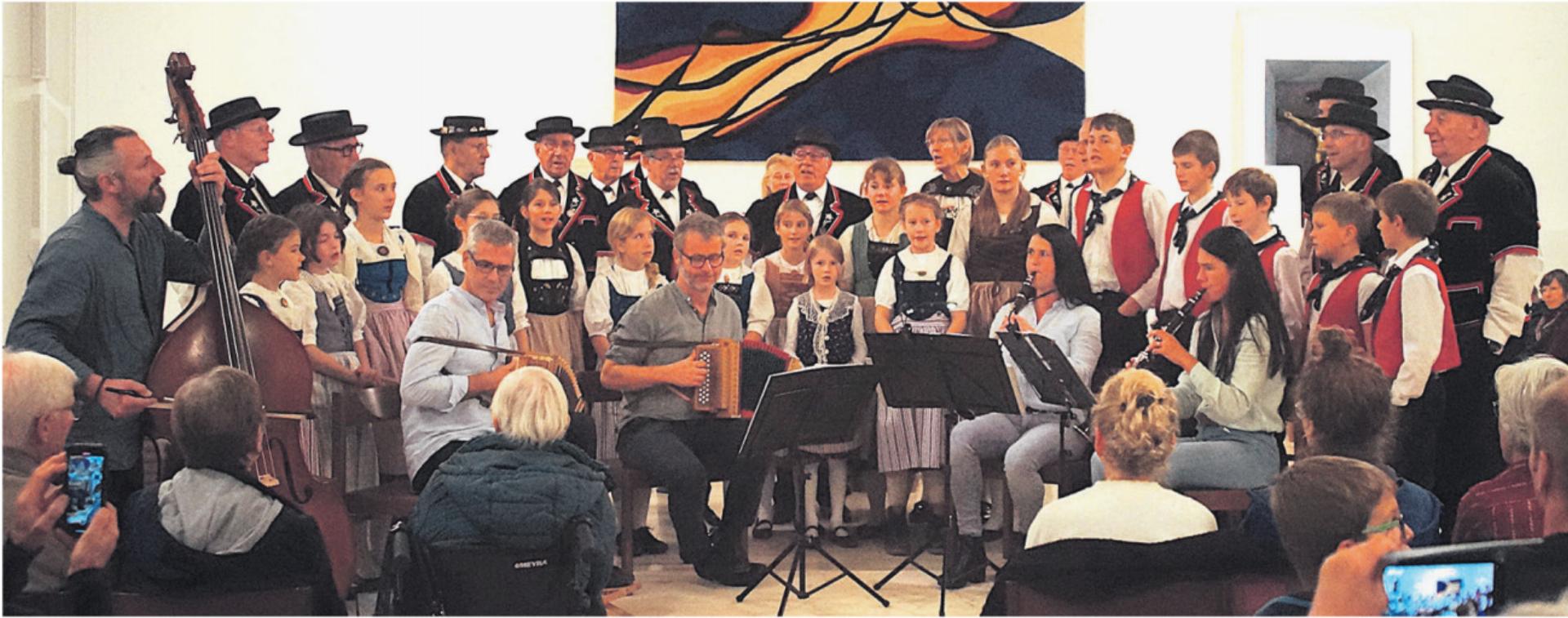 Ein Strauss heimatlicher Jodellieder - Das Bild wird blockiert. – Möglicherweise durch einen aktiven Adblocker.