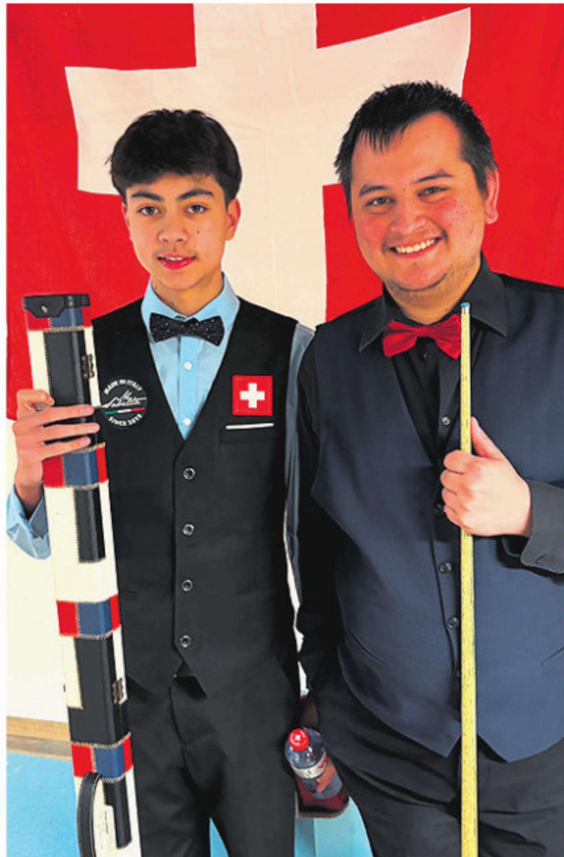 Jenson Schmid fordert die Schweizer Snooker-Elite - Das Bild wird blockiert. – Möglicherweise durch einen aktiven Adblocker.