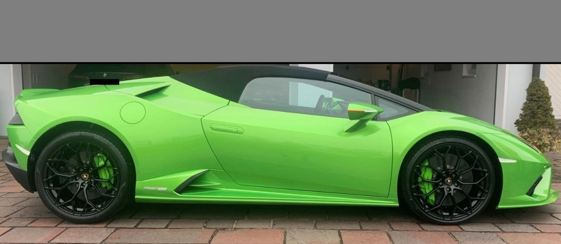 Lamborghini in Badisch Wallbach geklaut
