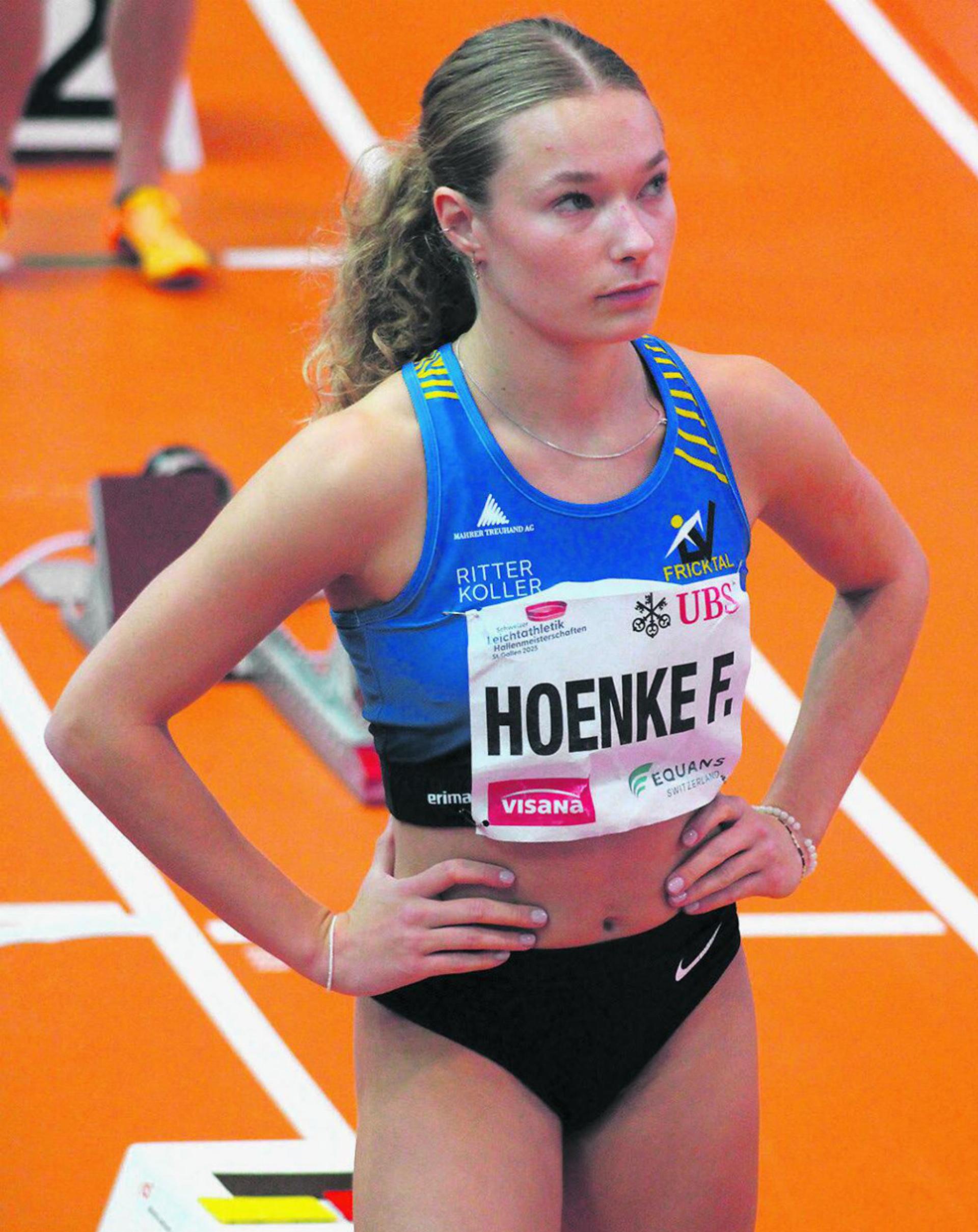 Fabienne Hoenke sprintet zum U23-Schweizerrekord - Das Bild wird blockiert. – Möglicherweise durch einen aktiven Adblocker.