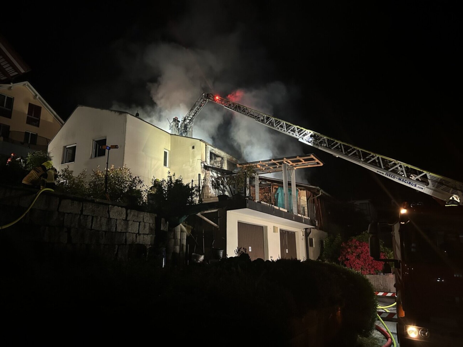 Münchwilen: Brand in Holzschopf richtet grossen Schaden an