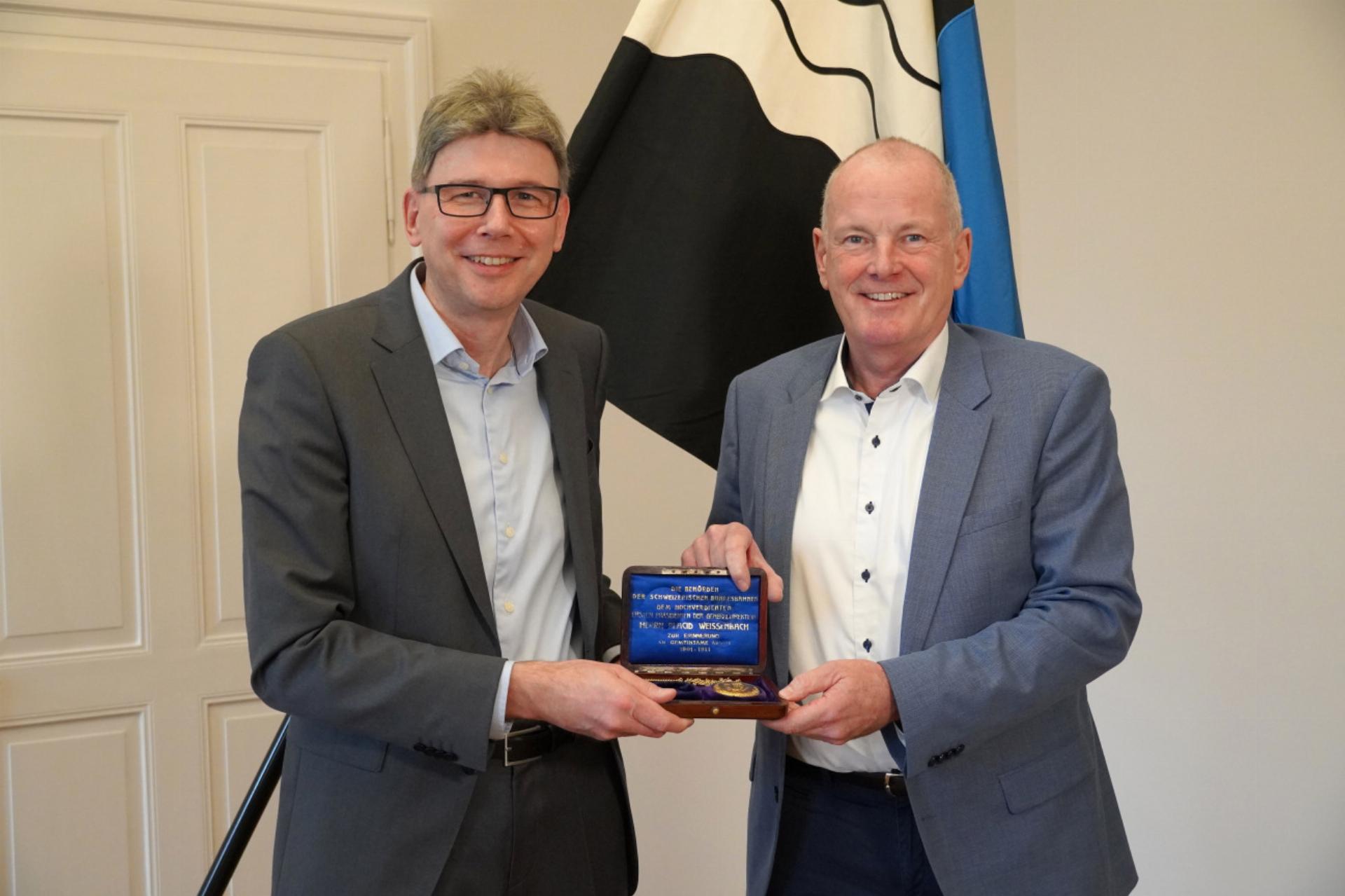 Stephan Attiger ist Landammann 2026 - Das Bild wird blockiert. – Möglicherweise durch einen aktiven Adblocker.