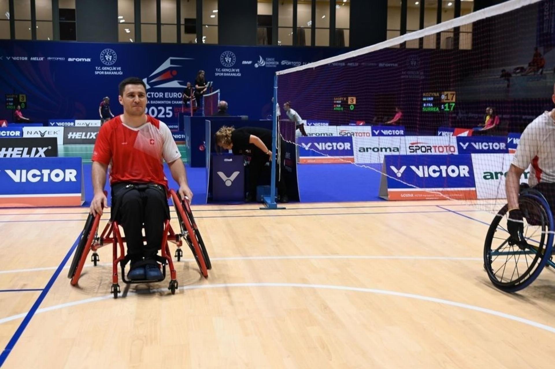 Para-Badminton: Fünfmal EM-Gold für die Schweiz. Dabei auch Ilaria Olgiati und Luca Olgiati aus dem Fricktal - Das Bild wird blockiert. – Möglicherweise durch einen aktiven Adblocker.