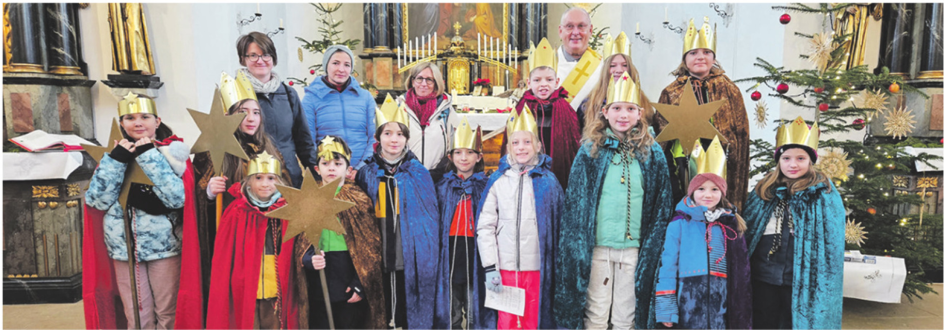 Sternsinger auch in Böztal unterwegs  - Das Bild wird blockiert. – Möglicherweise durch einen aktiven Adblocker.