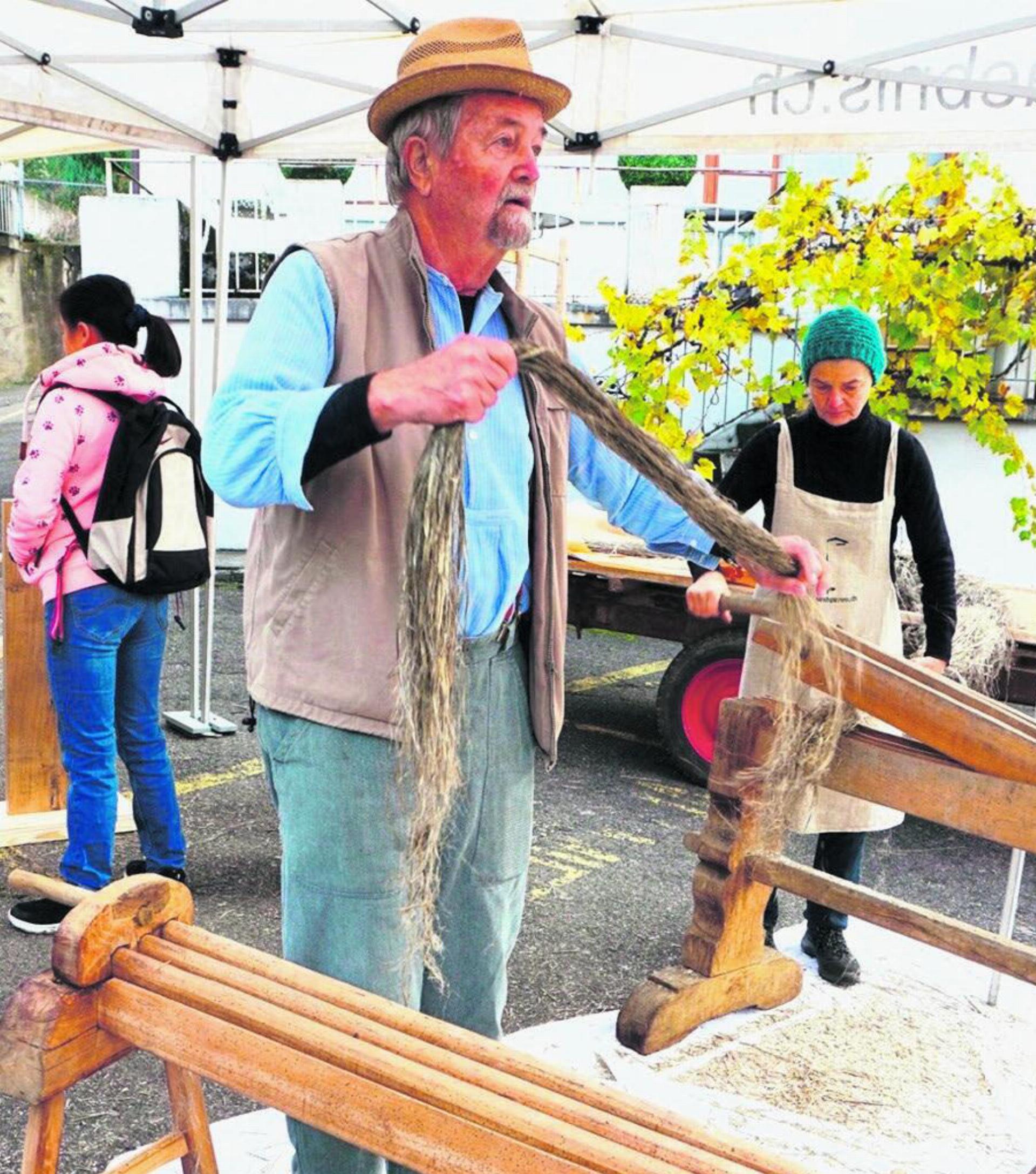 Ein ganzes Dorf im Einsatz