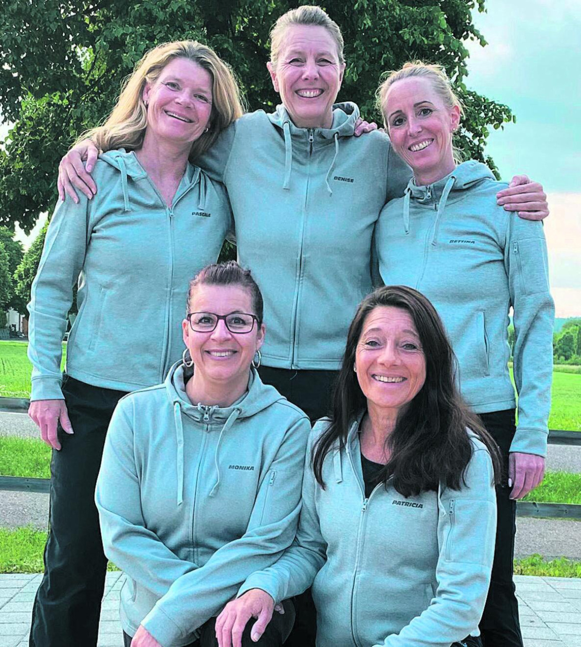 Die Frauen 40  des TC Möhlin freuen sich auf ihre erste Saison in der NLA. Foto: zVg