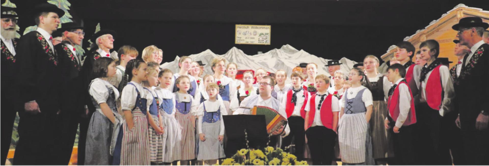 Ein feierlicher Jodlerabend in Frick - Das Bild wird blockiert. – Möglicherweise durch einen aktiven Adblocker.