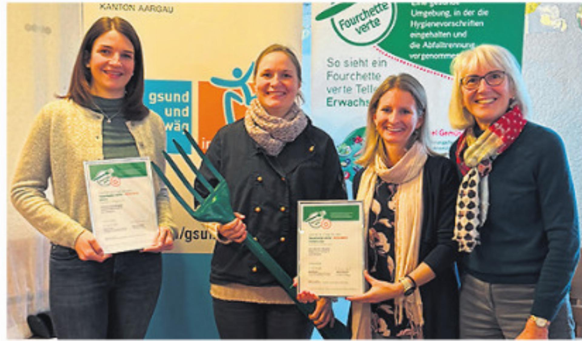 Chinderinsle Magden ausgezeichnet - Das Bild wird blockiert. – Möglicherweise durch einen aktiven Adblocker.