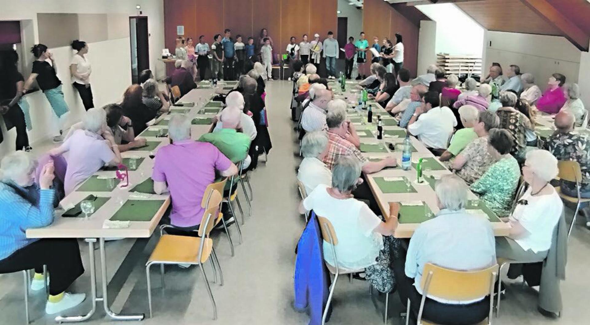 «WIE SCHÖN, DASS SIE ALLE HIER SIND!»
