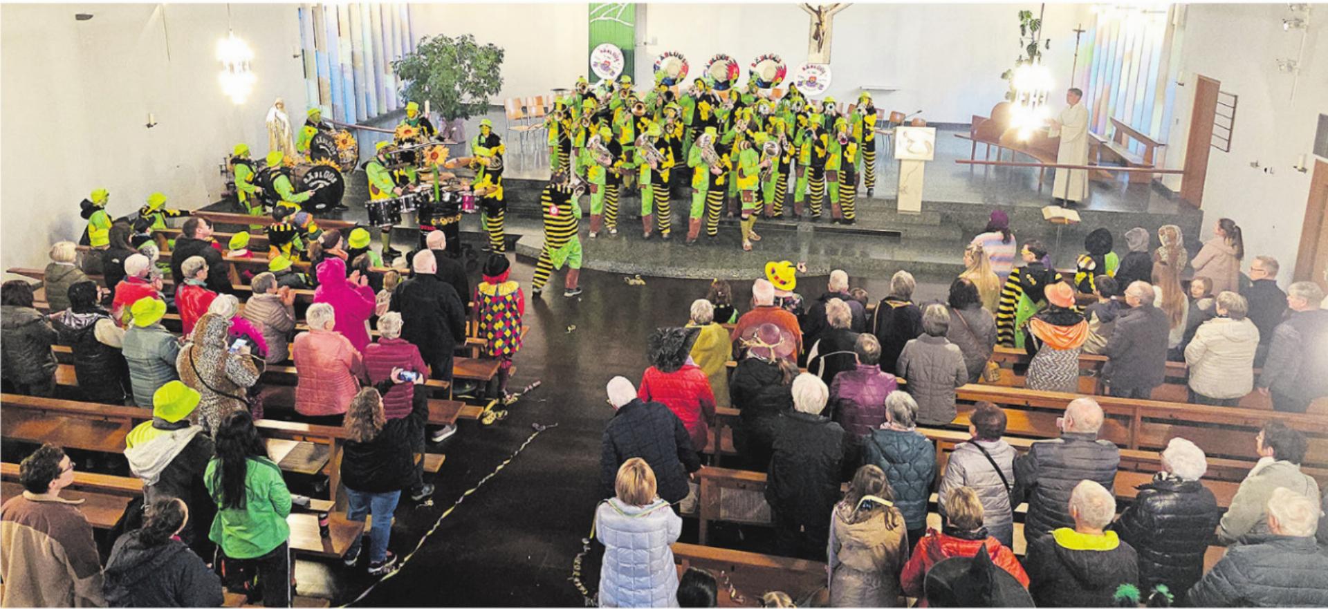 FASNACHTSGOTTESDIENST IN OBERMUMPF - Das Bild wird blockiert. – Möglicherweise durch einen aktiven Adblocker.