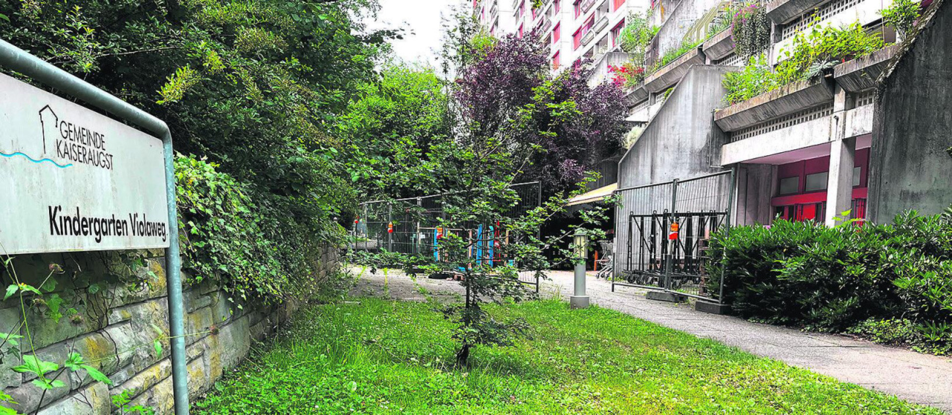 Asbest: Kindergarten Violaweg  muss saniert werden