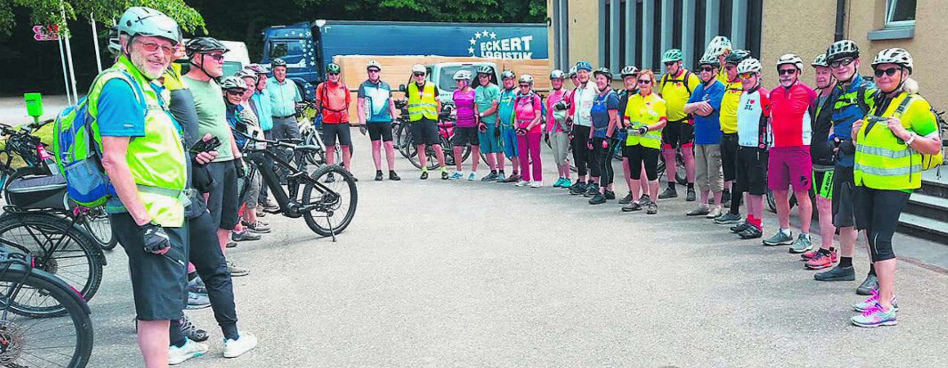 VELOTOUR DER PRO SENECTUTE FRICKTAL ZUM DINKELBERG