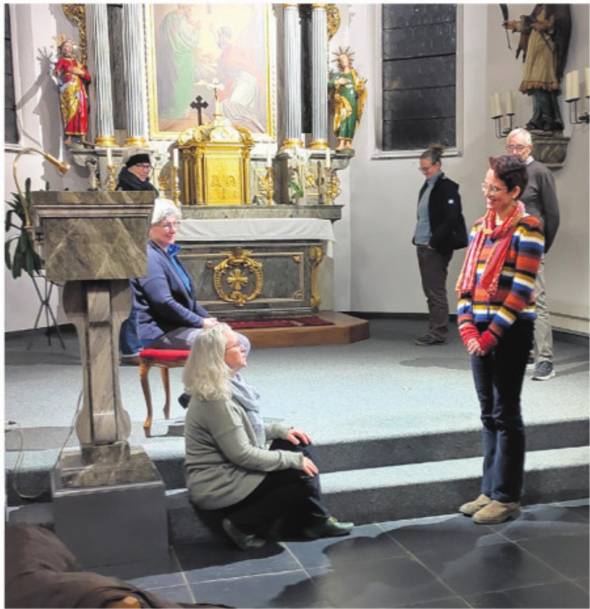 GOTT BEGEGNEN IM BIBLIODRAMA IN DER KIRCHE - Das Bild wird blockiert. – Möglicherweise durch einen aktiven Adblocker.