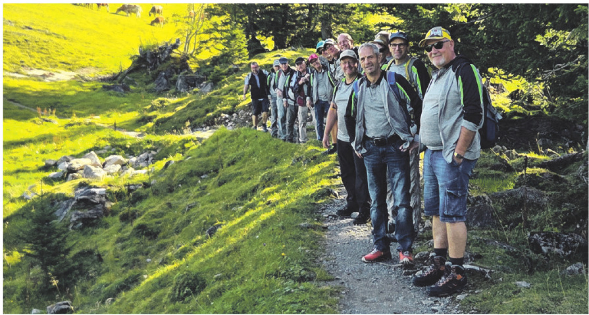Männerriege Schupfart auf der Bannalp  - Das Bild wird blockiert. – Möglicherweise durch einen aktiven Adblocker.