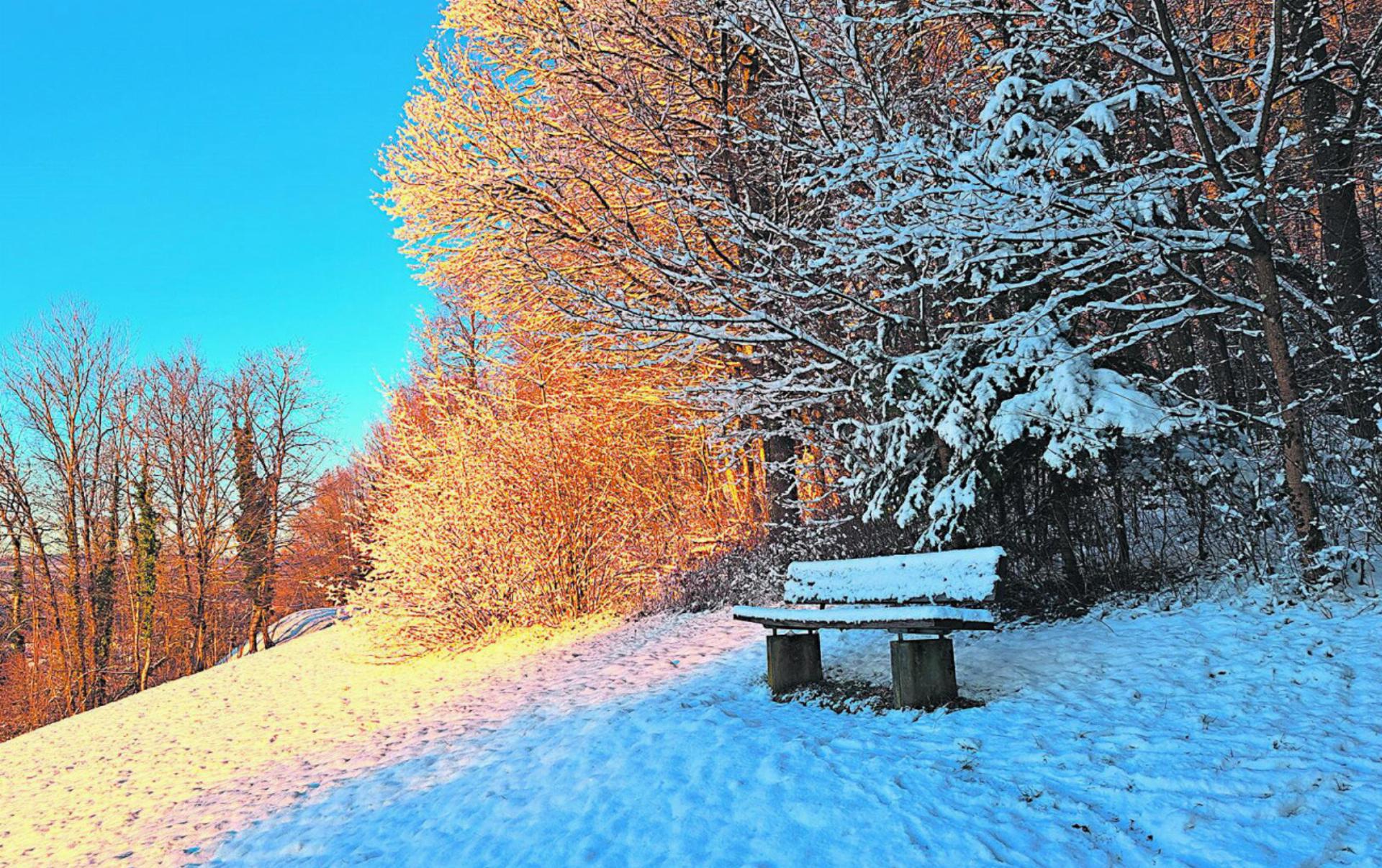 Noch vor Kurzem war es Winter in Laufenburg. Foto: Georg Kalt, Laufenburg