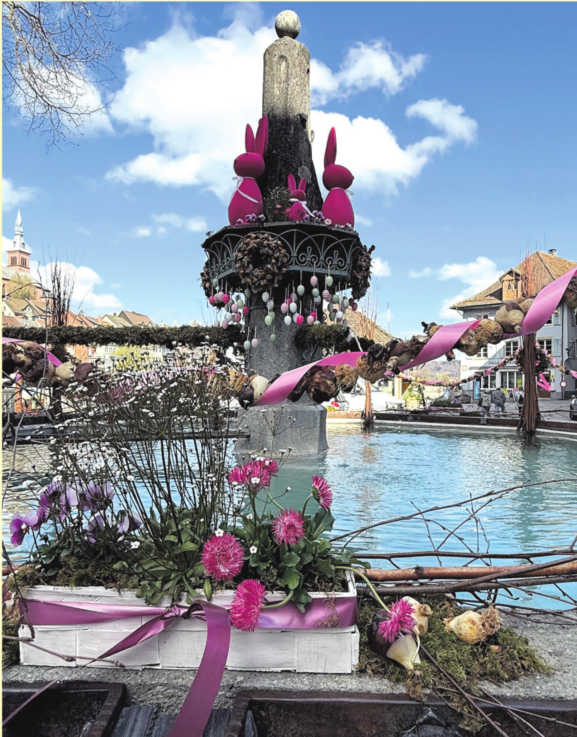 Brunnen im Ostergewand - Das Bild wird blockiert. – Möglicherweise durch einen aktiven Adblocker.