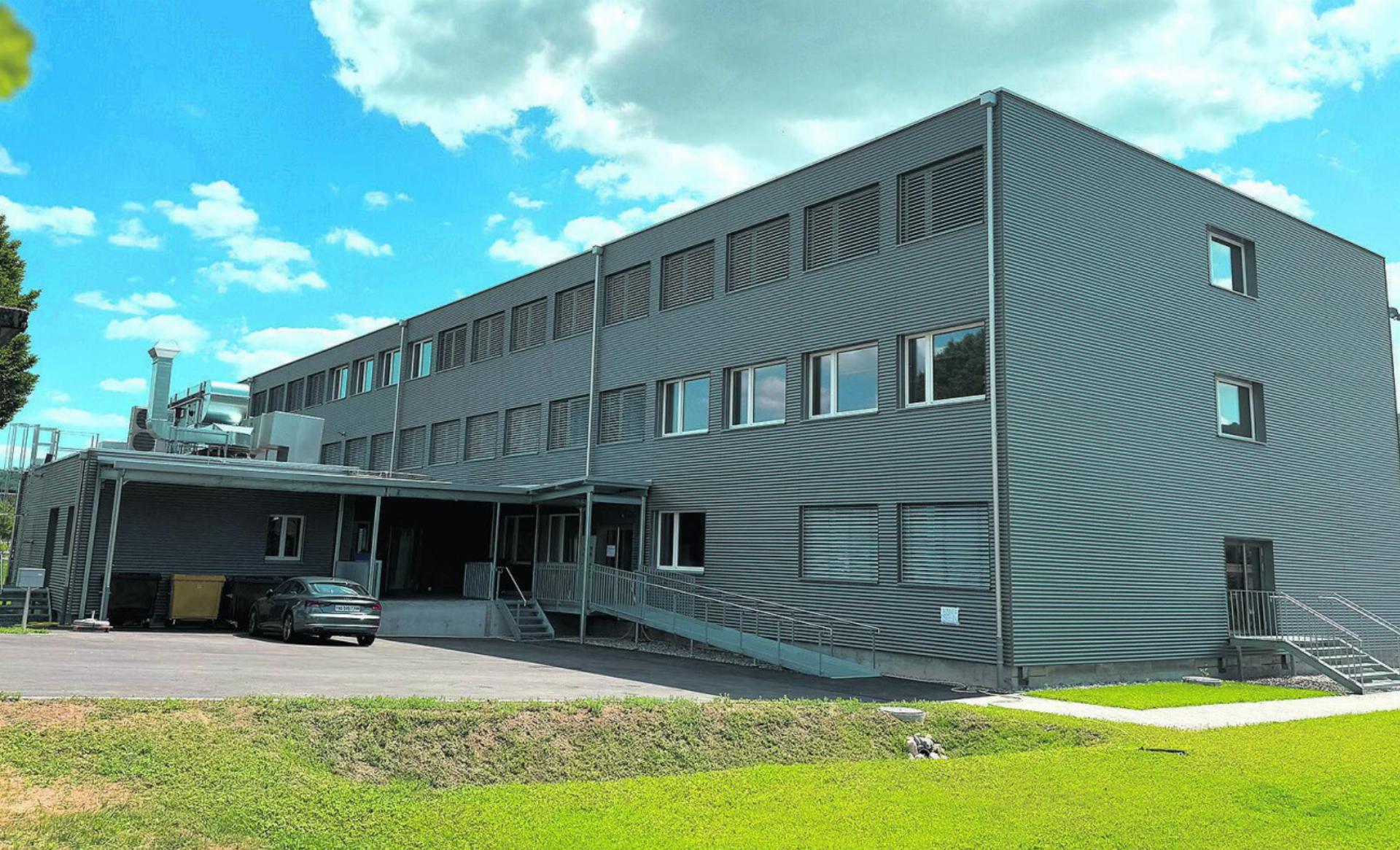 Die neue Mittelschule in Stein steht kurz vor der Eröffnung