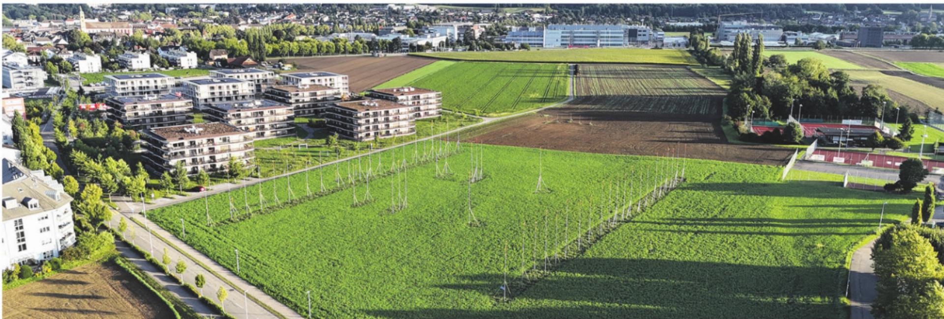 Von der grünen Wiese zur neuen Mittelschule - Das Bild wird blockiert. – Möglicherweise durch einen aktiven Adblocker.