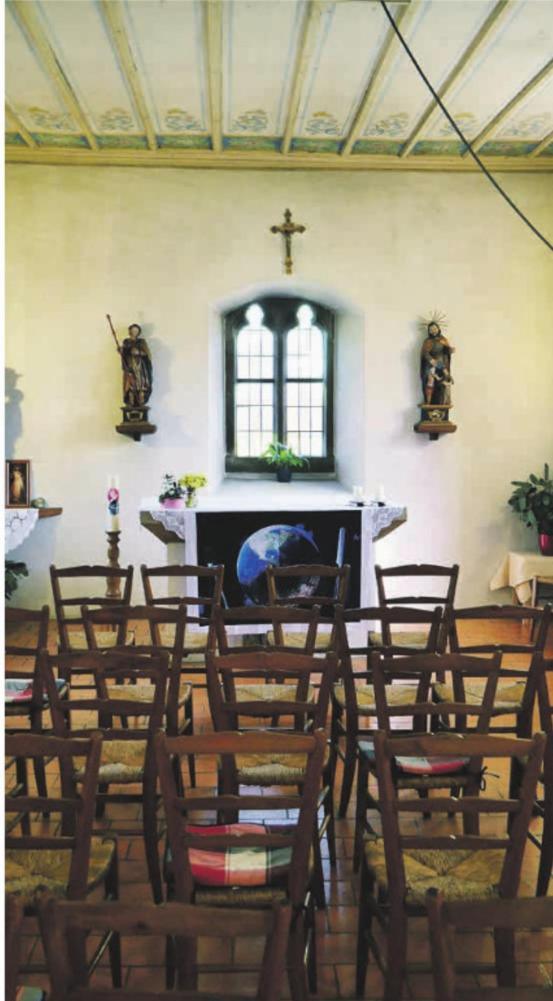 Die Kapelle wird noch oft genutzt. Die Kapelle wird noch oft genutzt.