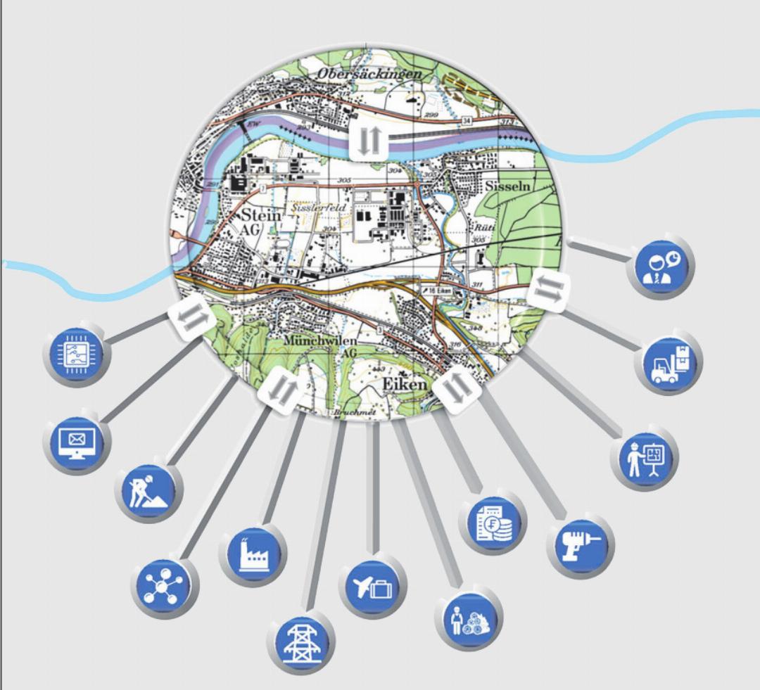 Wichtig ist ein diversifizierter Mix aus unterschiedlichen Wirtschaftsunternehmen mit hohem Zukunftspotenzial, welche sich im Idealfall ergänzen. Grafik: zVg Wichtig ist ein diversifizierter Mix aus unterschiedlichen Wirtschaftsunternehmen mit hohem Zukunftspotenzial, welche sich im Idealfall ergänzen. Grafik: zVg