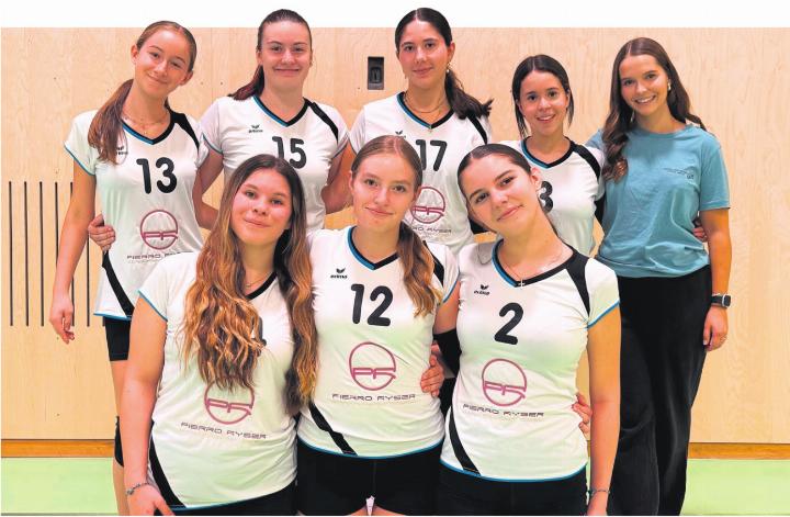 Die U18-Spielerinnen von Volley Smash 05 Laufenburg-Kaisten. Foto: zVg