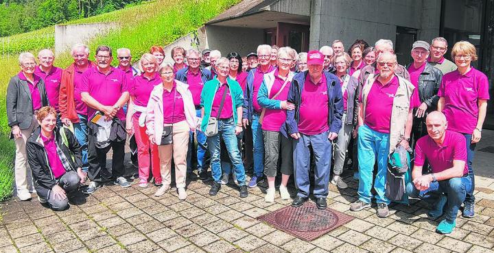 Der Ausflug führte die Kaisterinnen und Kaister durch drei Kantone. Foto: zVg