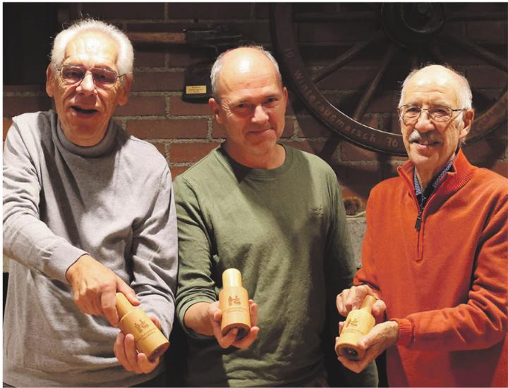 Waren jahrelang als Fahrer für den BFD unterwegs (von links): Markus Müller, Uwe Kloiber und Fritz Blaser. Foto: zVg Waren jahrelang als Fahrer für den BFD unterwegs (von links): Markus Müller, Uwe Kloiber und Fritz Blaser. Foto: zVg