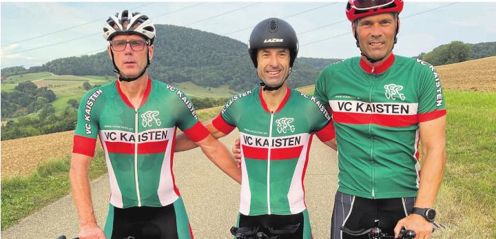 Das Podium (von links): Markus Mutter (2.), Marcel Herzog (1.), René Emmenegger (3.). Foto: zVg