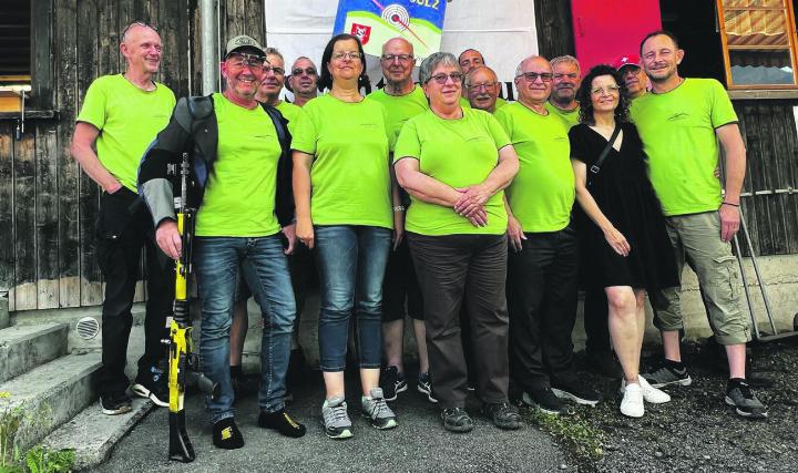 Ein zufriedenstellendes Sektionsresultat, Geselligkeit und eine interessante Führung im Bergwerk machten den Ausflug zum unvergesslichen Erlebnis. Foto: zVg