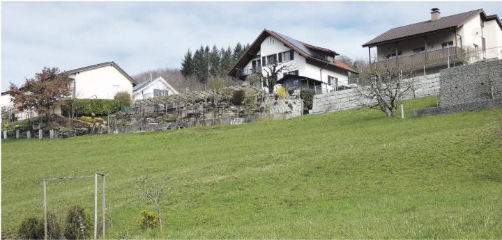 Im Gebiet Steinliacher im Ortsteil Sulz muss Bauland ausgezont werden. Foto: Susanne Hörth