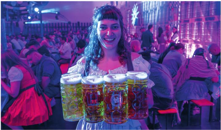 An drei Wochenenden wird bei Feldschlösschen gefeiert. Foto: zVg