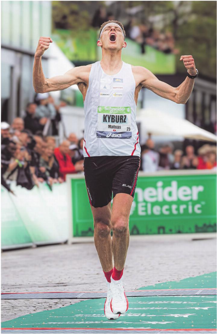 Matthias Kyburz läuft auch im Marathon zum Erfolg. Foto: zVg Matthias Kyburz läuft auch im Marathon zum Erfolg. Foto: zVg