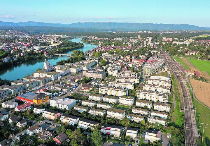 Rheinfelden und weitere Fricktaler Gemeinden punkten bei der Wohnattraktivität. Foto: Gerry Thönen