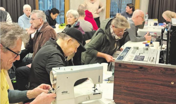 Das Repair-Café in Rheinfelden ist ein Beispiel von Freiwilligenarbeit. Der Autor engagiert sich dort. Foto: zVg